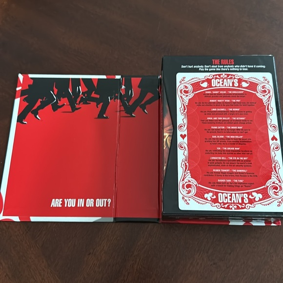 Ocean's 11, 12 & 13 Movie Box DVD Set George Clooney Brad Pitt Matt Damon - Picture 2 of 8